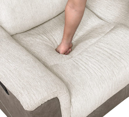 Homelegance  - Harriette Double Reclining Sofa in Beige - 9703BE-3  view 7