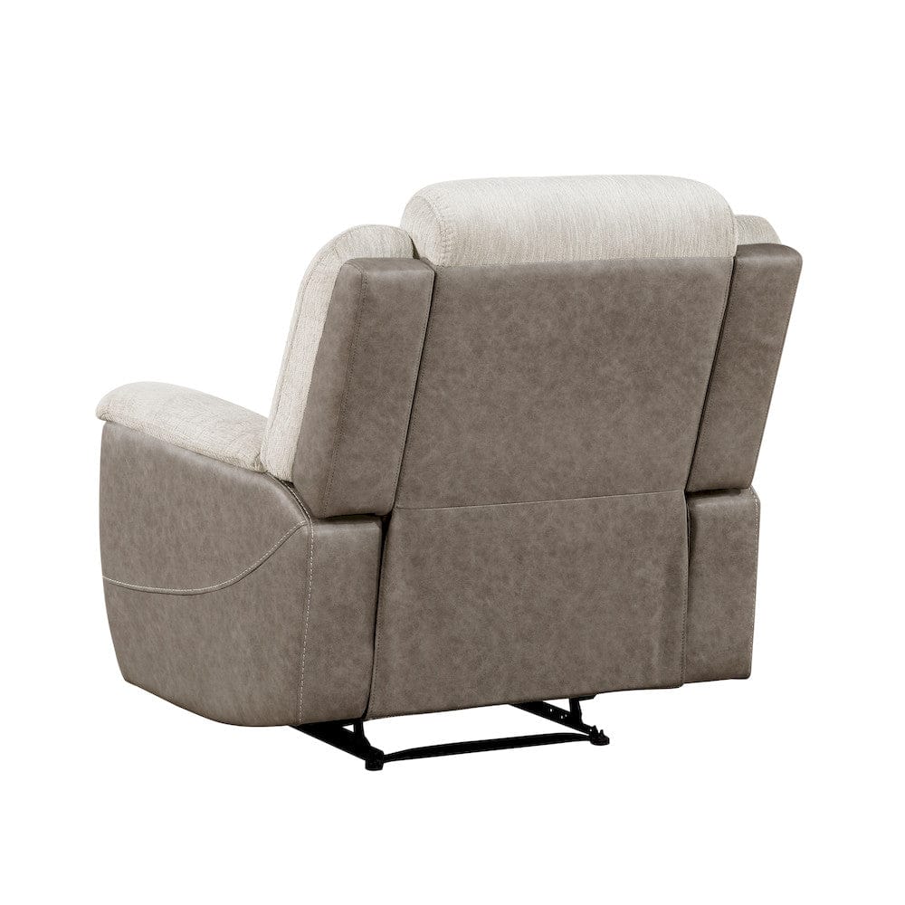 Homelegance  - Harriette Reclining Chair in Beige - 9703BE-1  view 4