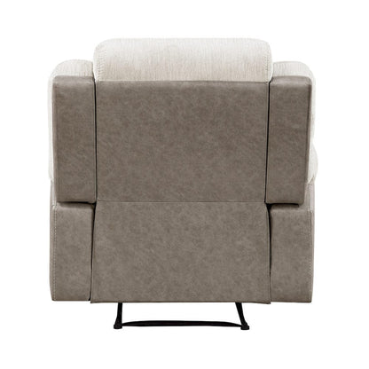Homelegance  - Harriette Reclining Chair in Beige - 9703BE-1  view 5