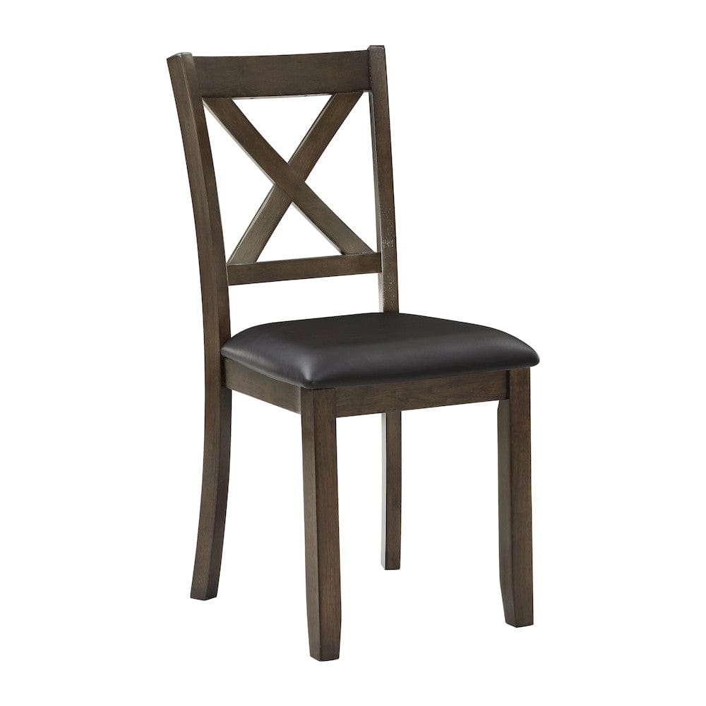 Homelegance  - Hazel 5-Piece Pack Dinette Set in Dark brown - 5838CH-5P  view 8