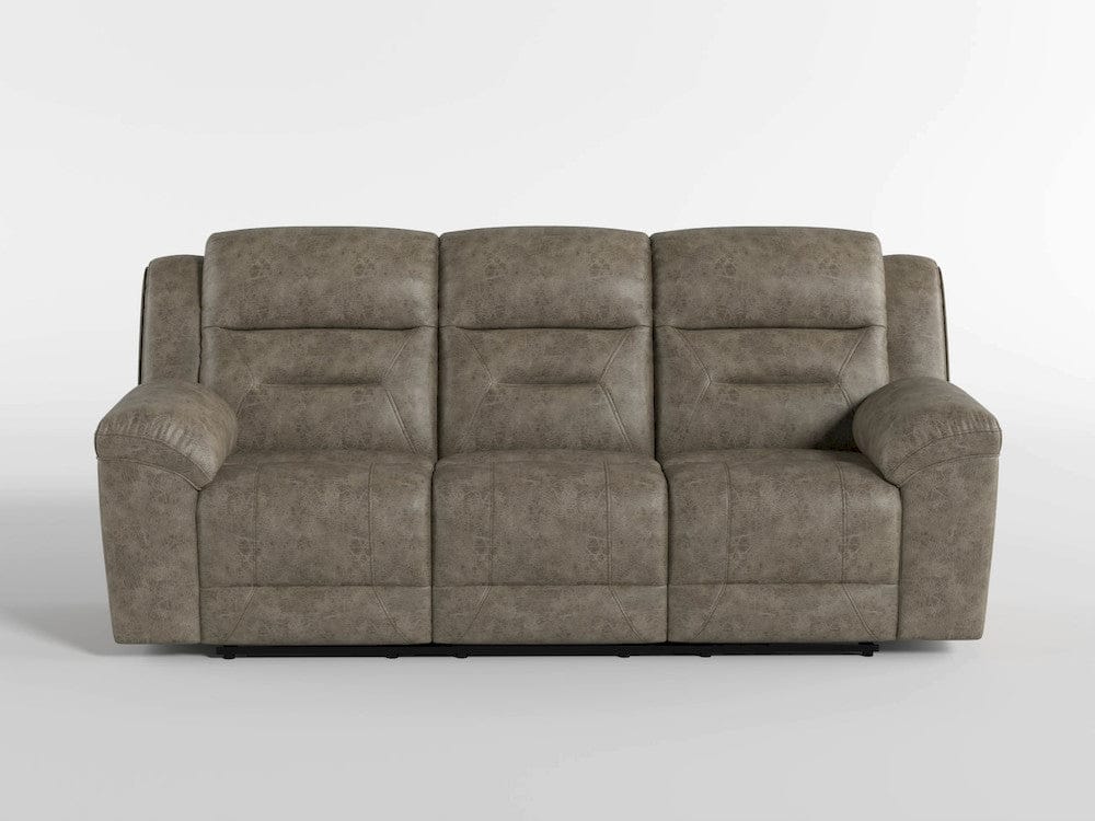 Homelegance  - Hazen Double Reclining Sofa in Black - 8538BK-3  view 10
