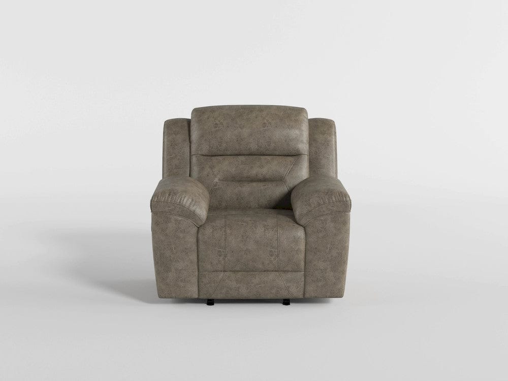 Homelegance  - Hazen Rocker Reclining Chair in Brown - 8538BR-1  view 4