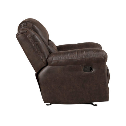 Homelegance  - Hazen Rocker Reclining Chair in Dark brown - 8538DB-1  view 4