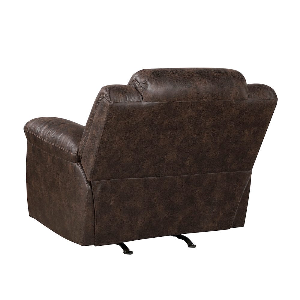 Homelegance  - Hazen Rocker Reclining Chair in Dark brown - 8538DB-1  view 5