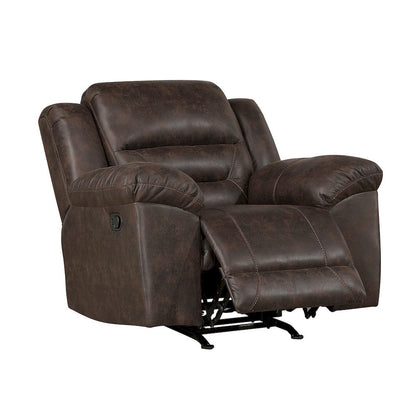 Homelegance  - Hazen Rocker Reclining Chair in Dark brown - 8538DB-1  view 7