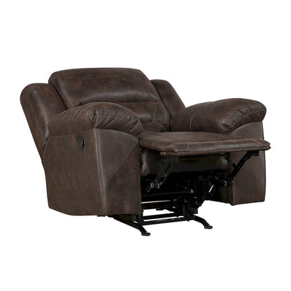 Homelegance  - Hazen Rocker Reclining Chair in Dark brown - 8538DB-1  view 8