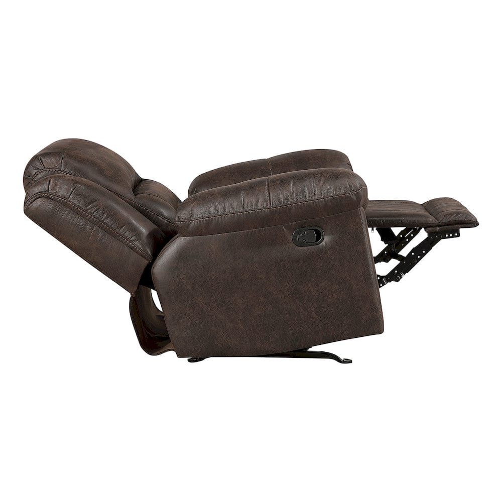Homelegance  - Hazen Rocker Reclining Chair in Dark brown - 8538DB-1  view 10