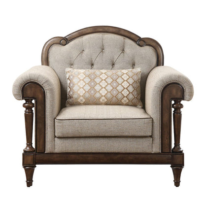 Homelegance  - Heath Court Chair in Multi-color - 16829-1  view 3