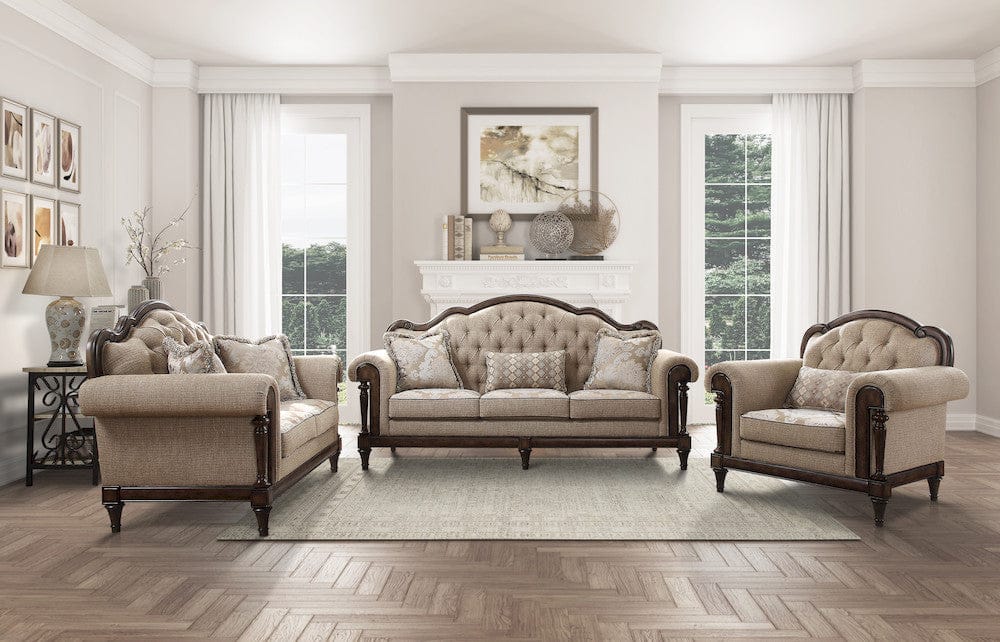 Homelegance  - Heath Court Sofa in Multi-color - 16829-3  view 3