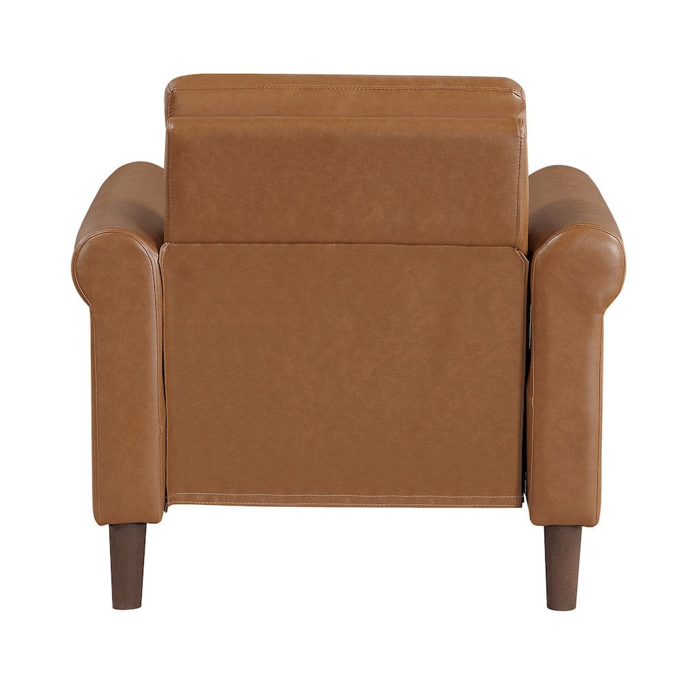 Homelegance  - Hector Chair in Brown - 9690BRW-1  view 2