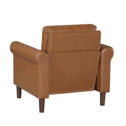 Homelegance  - Hector Chair in Brown - 9690BRW-1  view 4