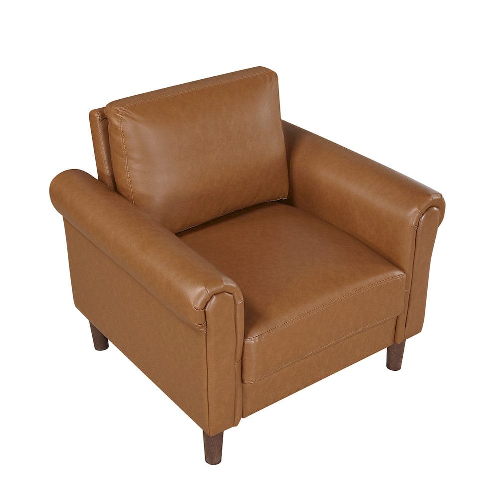 Homelegance  - Hector Chair in Brown - 9690BRW-1  view 8