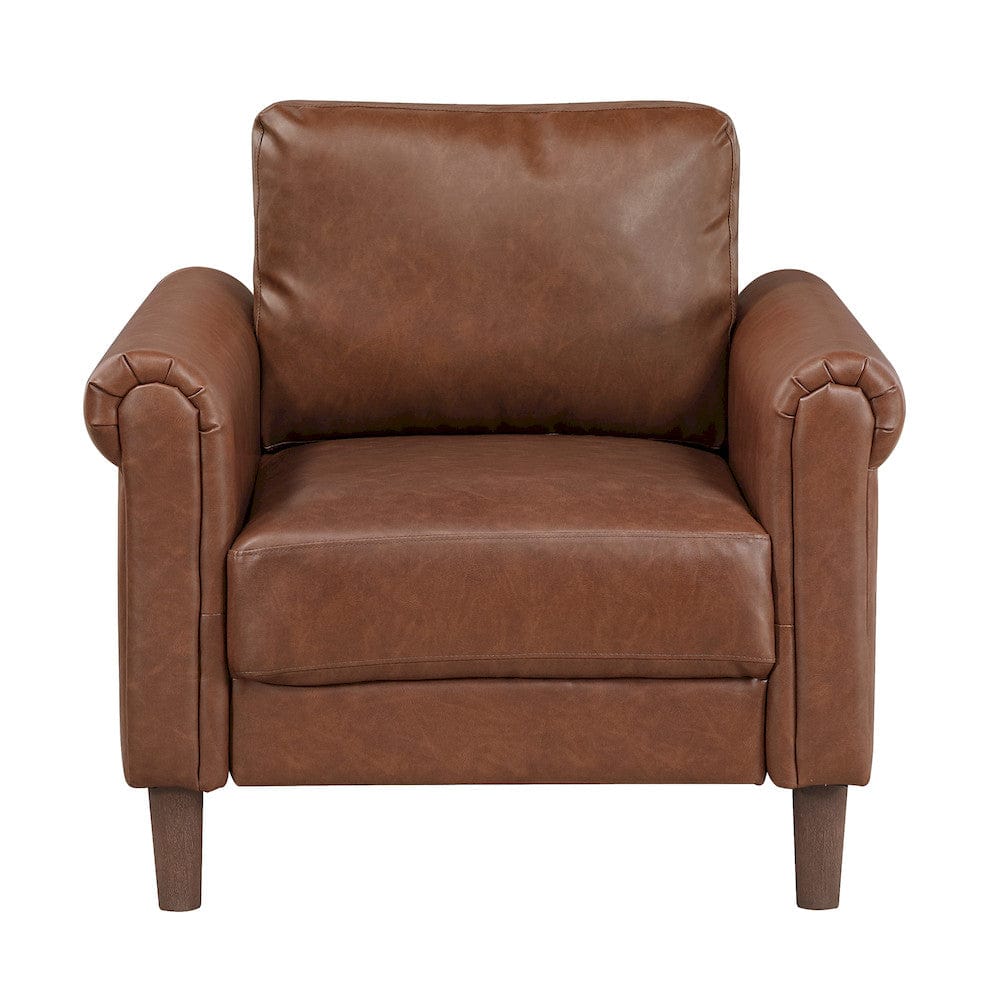 Homelegance  - Hector Chair in Chocolate - 9690CHC-1  view 1