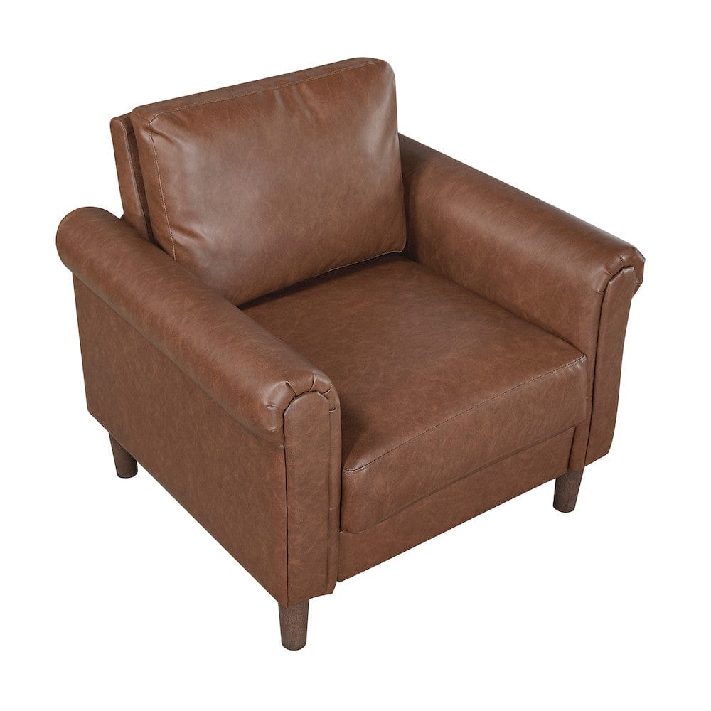 Homelegance  - Hector Chair in Chocolate - 9690CHC-1  view 3