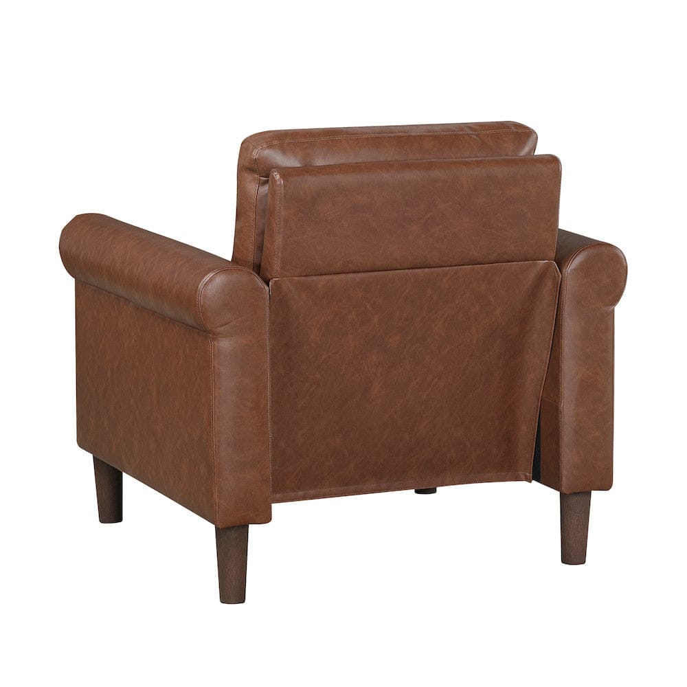 Homelegance  - Hector Chair in Chocolate - 9690CHC-1  view 5