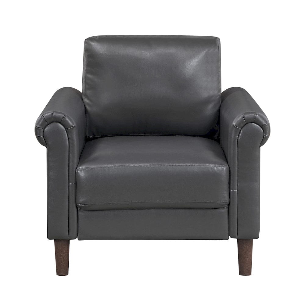 Homelegance  - Hector Chair in Dark gray - 9690DGY-1  view 1