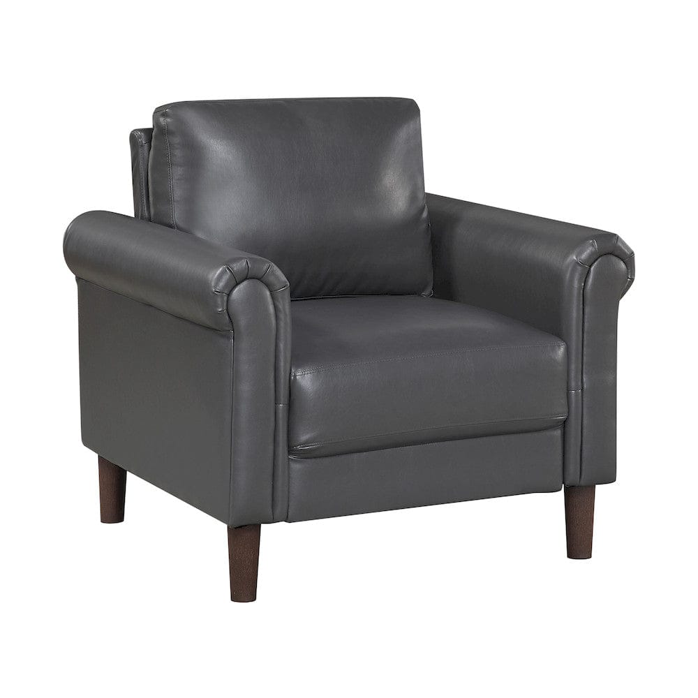 Homelegance  - Hector Chair in Dark gray - 9690DGY-1  view 3