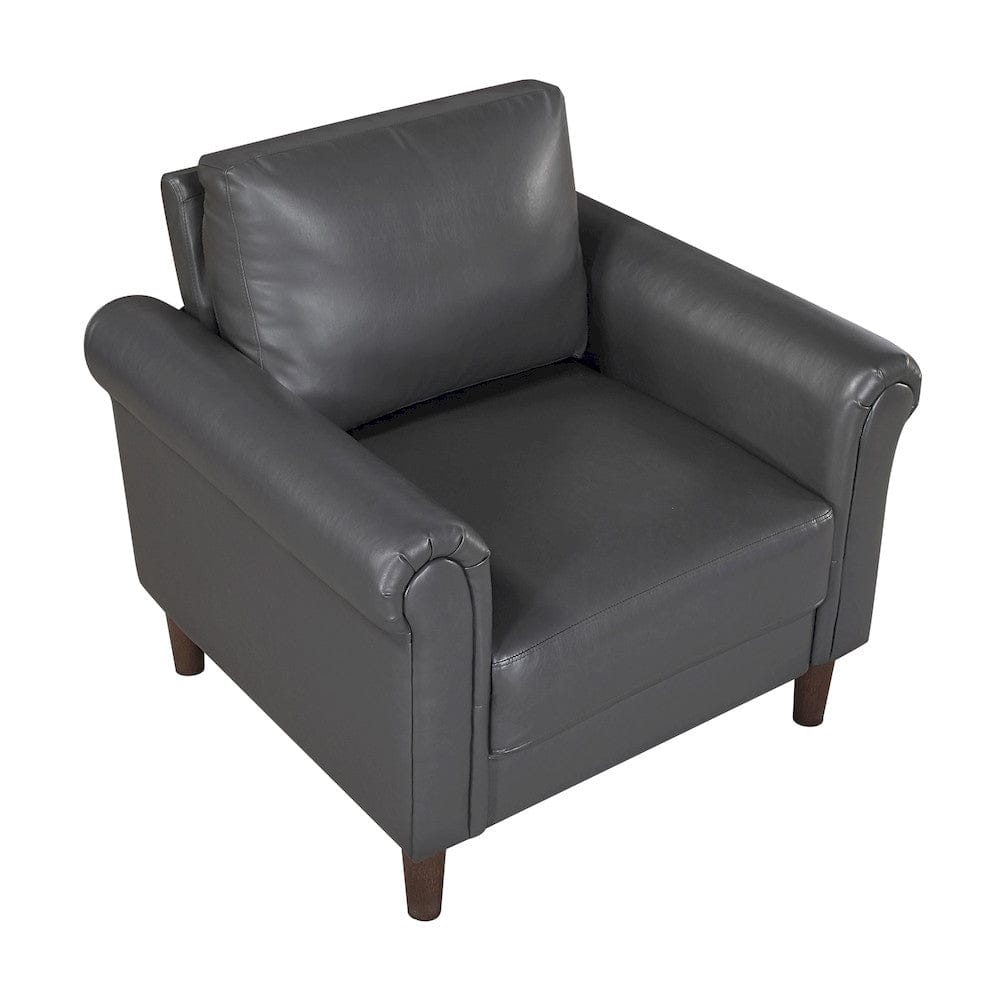 Homelegance  - Hector Chair in Dark gray - 9690DGY-1  view 4