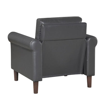 Homelegance  - Hector Chair in Dark gray - 9690DGY-1  view 6