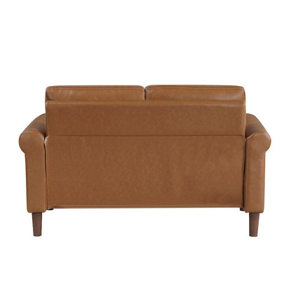 Homelegance  - Hector Love Seat in Brown - 9690BRW-2  view 4