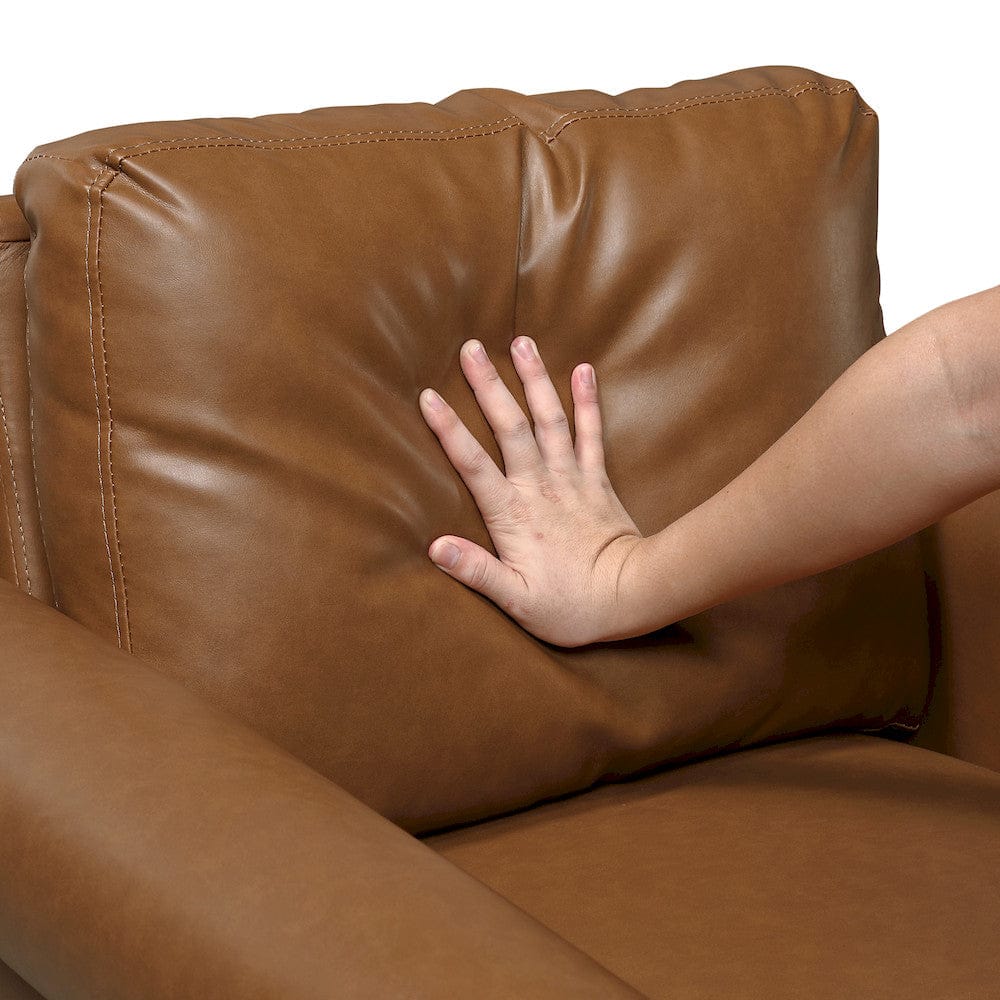 Homelegance  - Hector Love Seat in Brown - 9690BRW-2  view 6