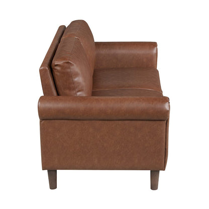 Homelegance  - Hector Love Seat in Chocolate - 9690CHC-2  view 3
