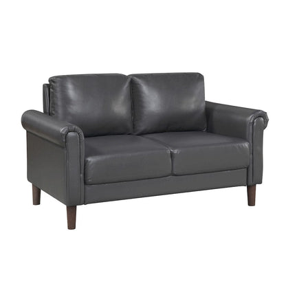 Homelegance  - Hector Love Seat in Dark gray - 9690DGY-2  view 6