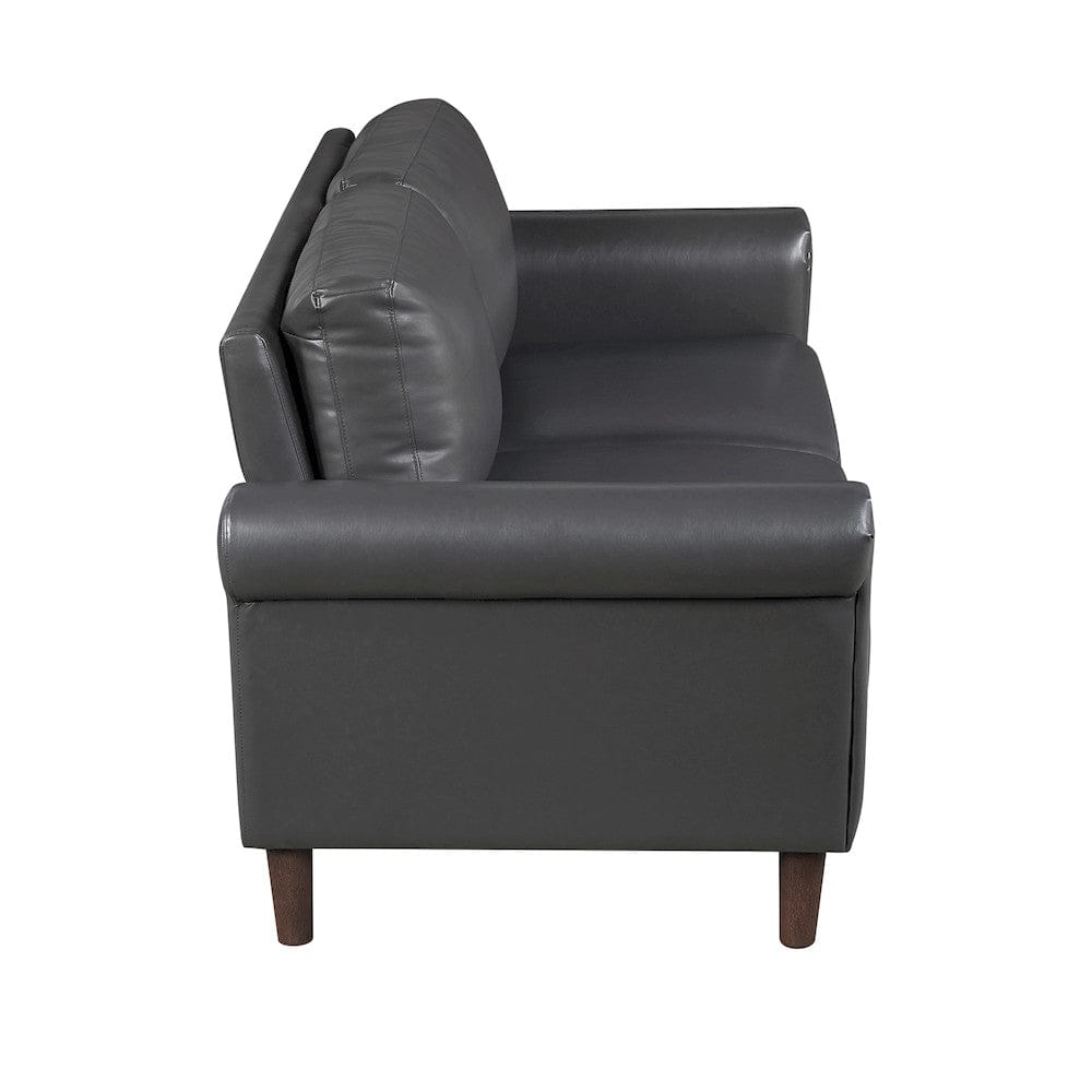 Homelegance  - Hector Love Seat in Dark gray - 9690DGY-2  view 7