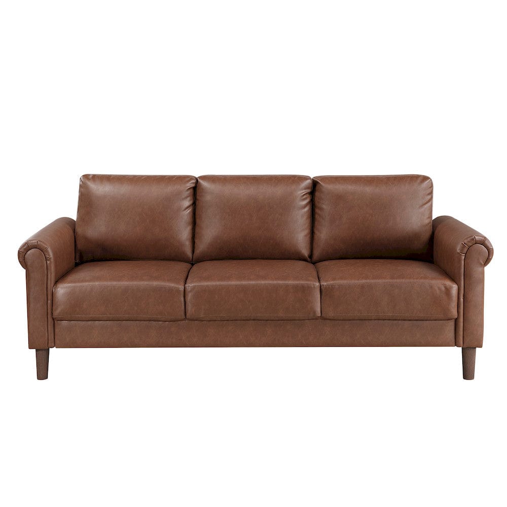 Homelegance  - Hector Sofa in Chocolate - 9690CHC-3  view 1