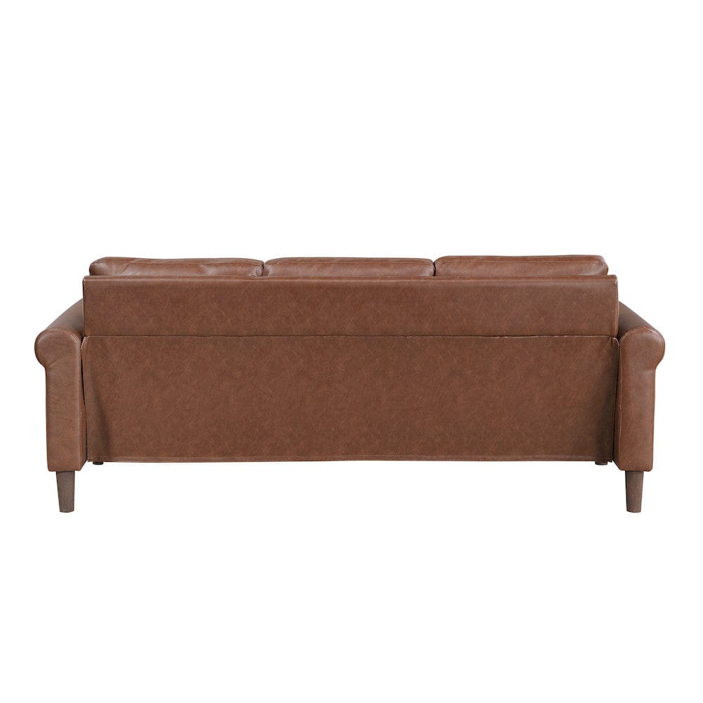Homelegance  - Hector Sofa in Chocolate - 9690CHC-3  view 4