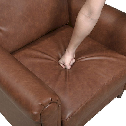 Homelegance  - Hector Sofa in Chocolate - 9690CHC-3  view 7