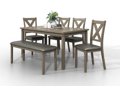 Homelegance  - Holders 6-Piece Pack Dinette Set in Gray - 5693  view 11