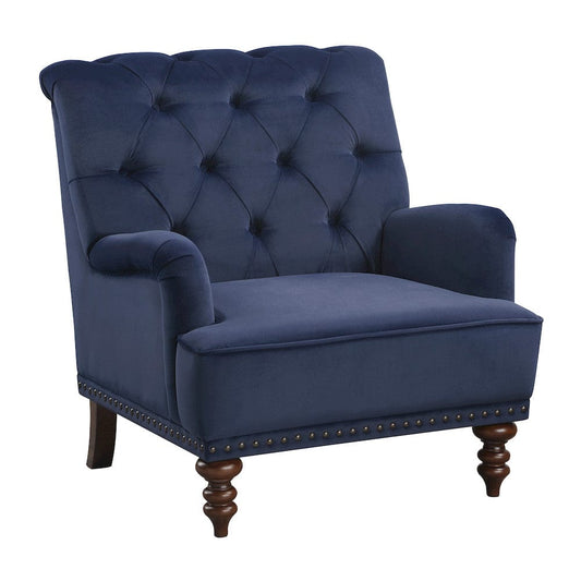 Homelegance  - Holland Park Accent Chair in Dark blue - 1201F3S  view 1