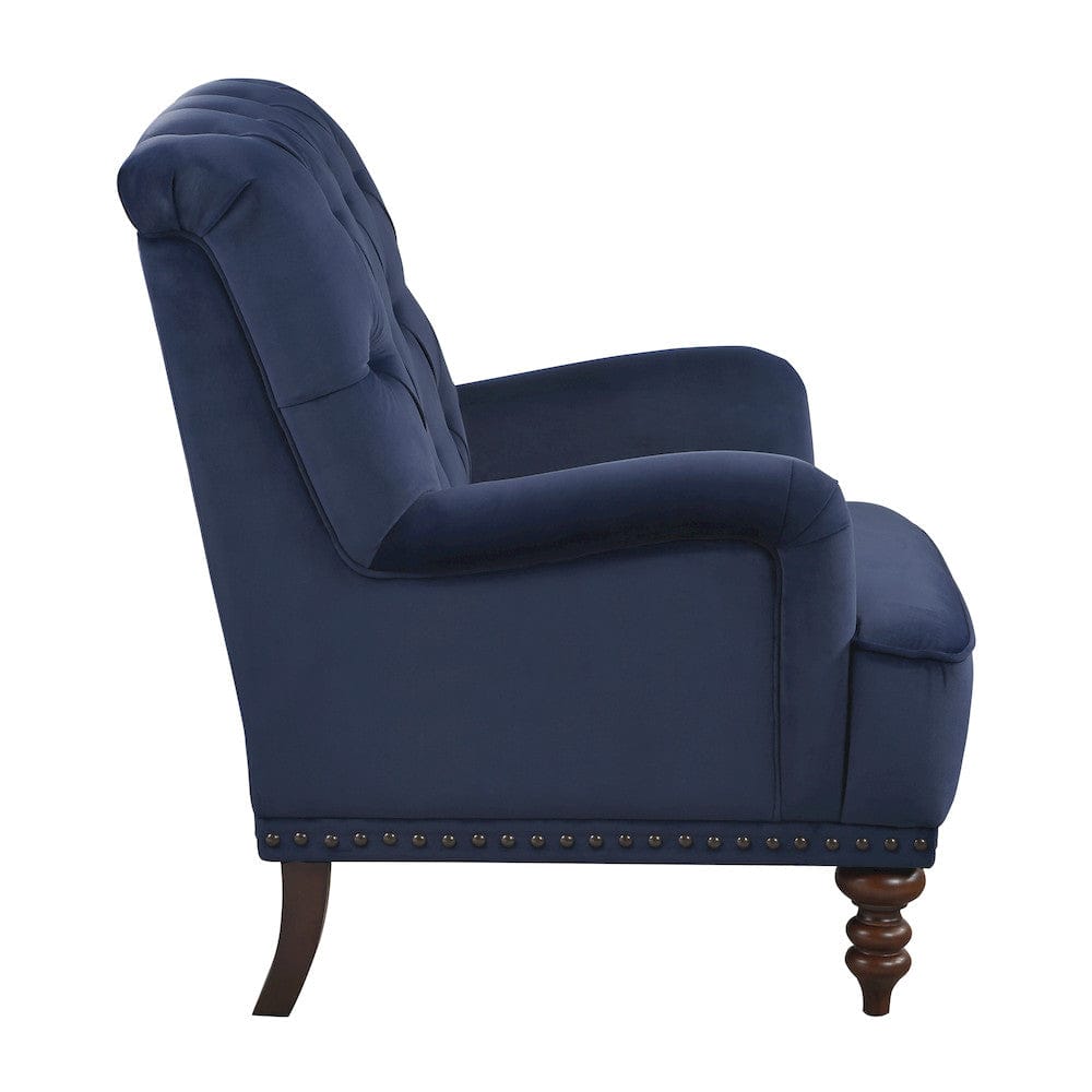Homelegance  - Holland Park Accent Chair in Dark blue - 1201F3S  view 6
