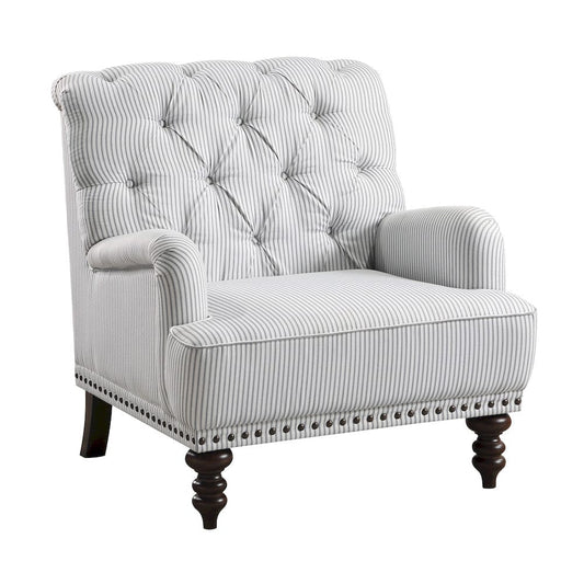 Homelegance  - Holland Park Accent Chair in Gray and white - 1201F5S  view 1