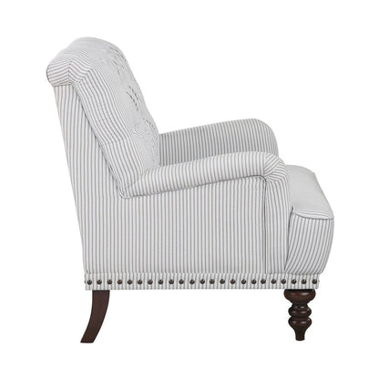Homelegance  - Holland Park Accent Chair in Gray and white - 1201F5S  view 5