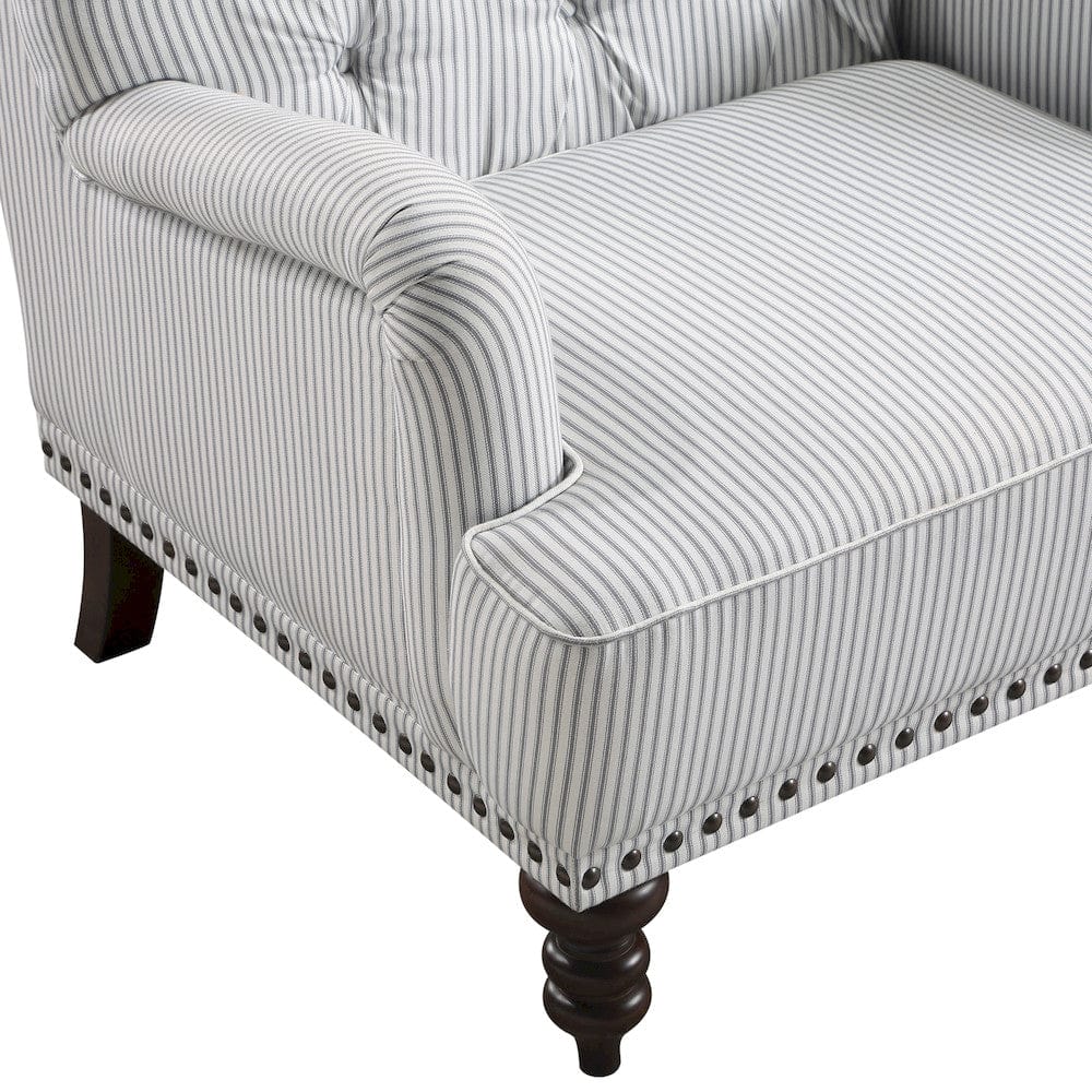 Homelegance  - Holland Park Accent Chair in Gray and white - 1201F5S  view 7