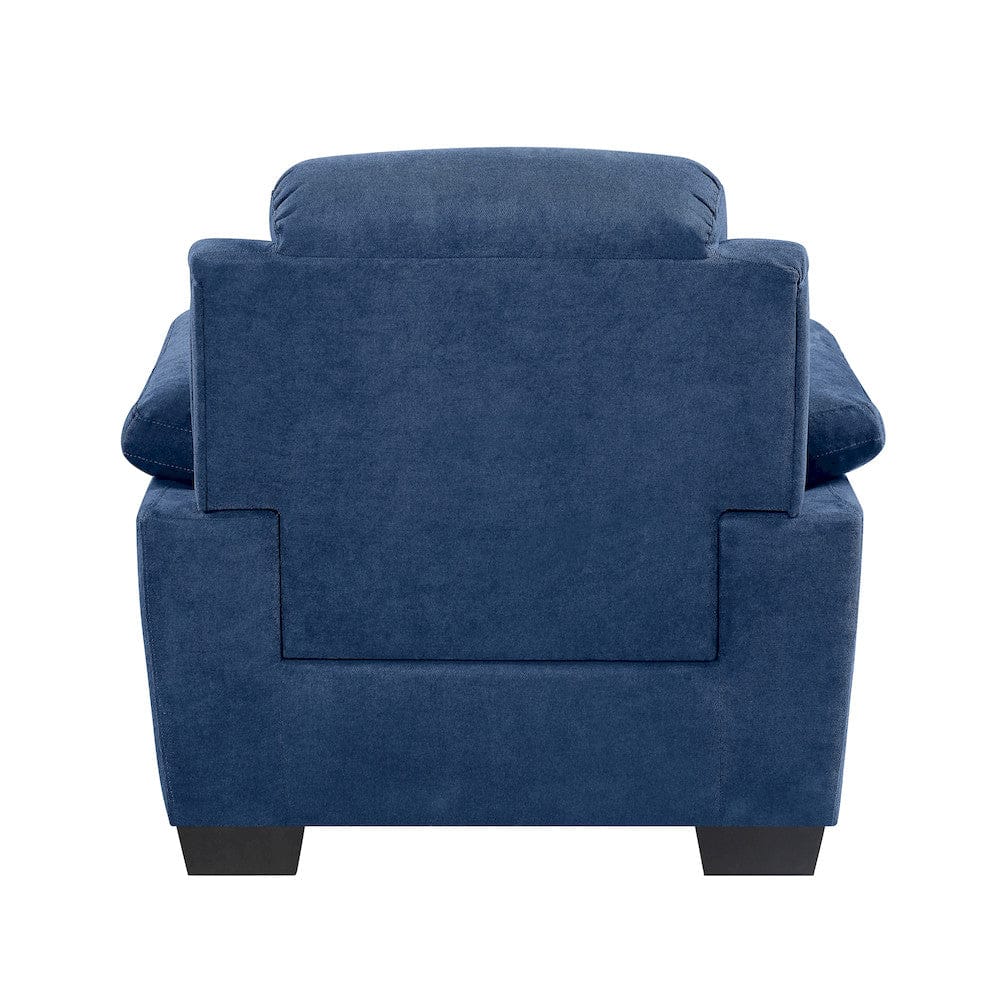 Homelegance  - Holleman Chair in Blue - 9333BU-1  view 7