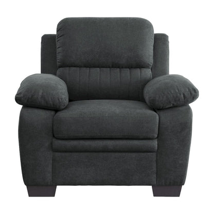 Homelegance  - Holleman Chair in Dark gray - 9333DG-1  view 1