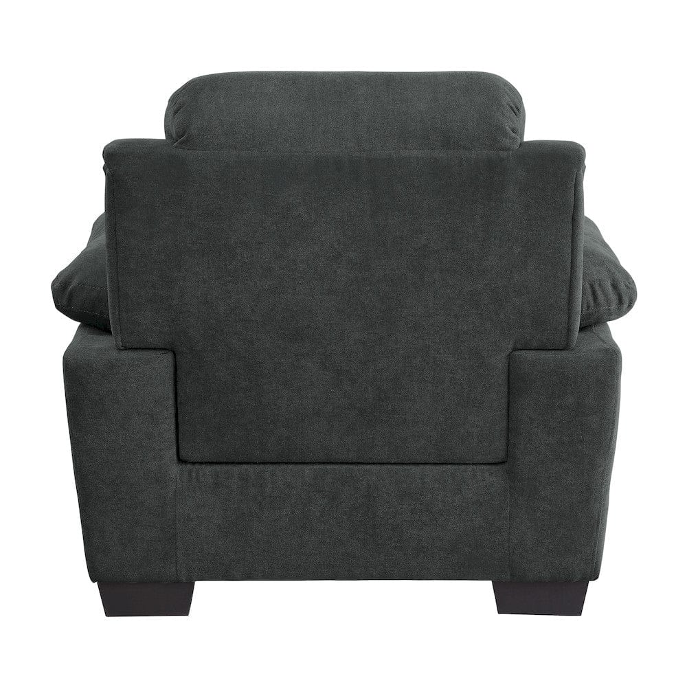 Homelegance  - Holleman Chair in Dark gray - 9333DG-1  view 4