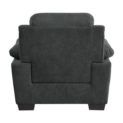 Homelegance  - Holleman Chair in Dark gray - 9333DG-1  view 4