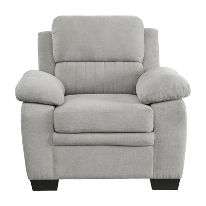 Homelegance  - Holleman Chair in Gray - 9333GY-1  view 3