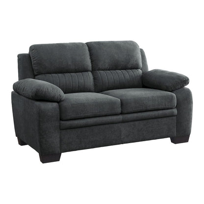 Homelegance  - Holleman Love Seat in Dark gray - 9333DG-2  view 1