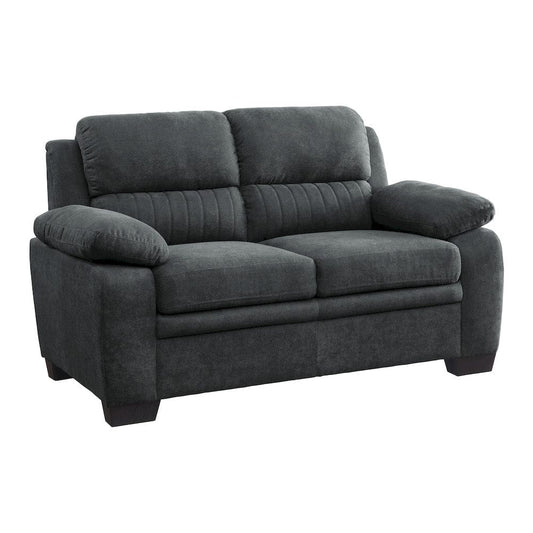 Homelegance  - Holleman Love Seat in Dark gray - 9333DG-2  view 1