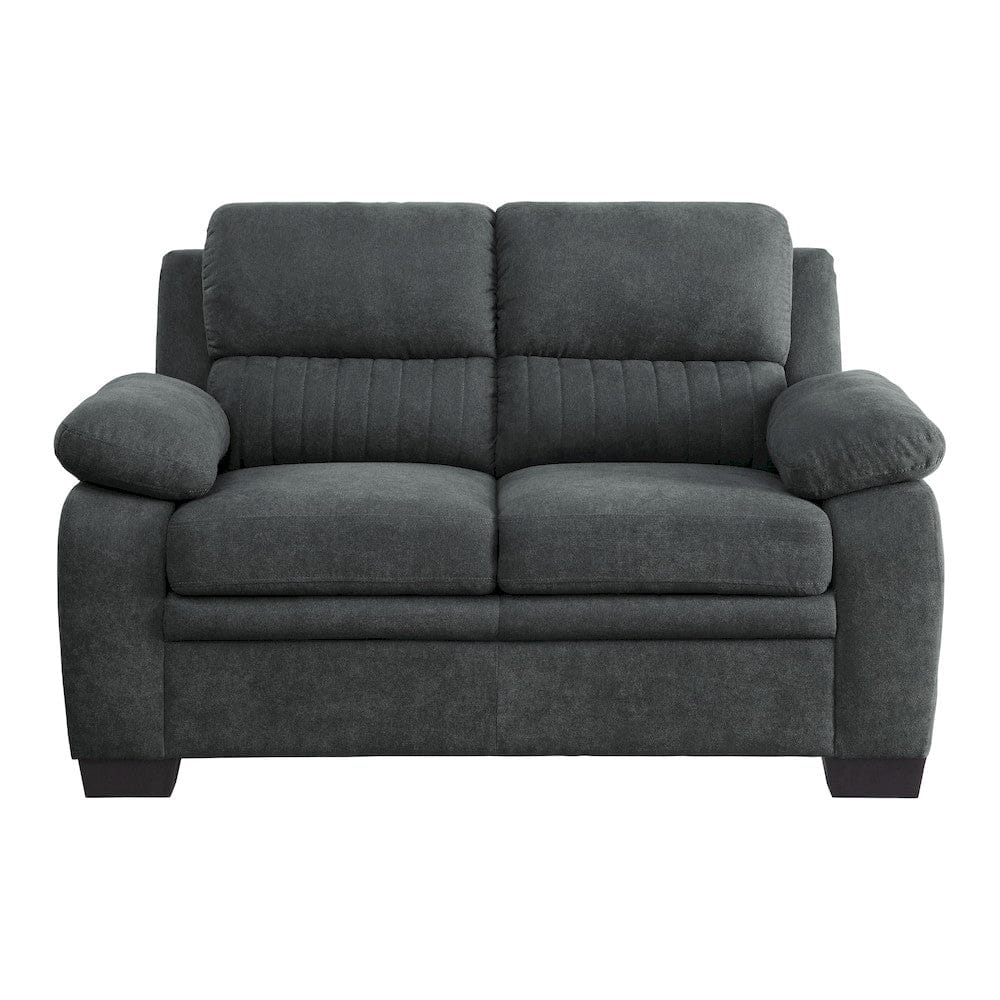Homelegance  - Holleman Love Seat in Dark gray - 9333DG-2  view 4