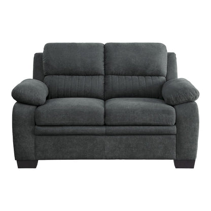 Homelegance  - Holleman Love Seat in Dark gray - 9333DG-2  view 4