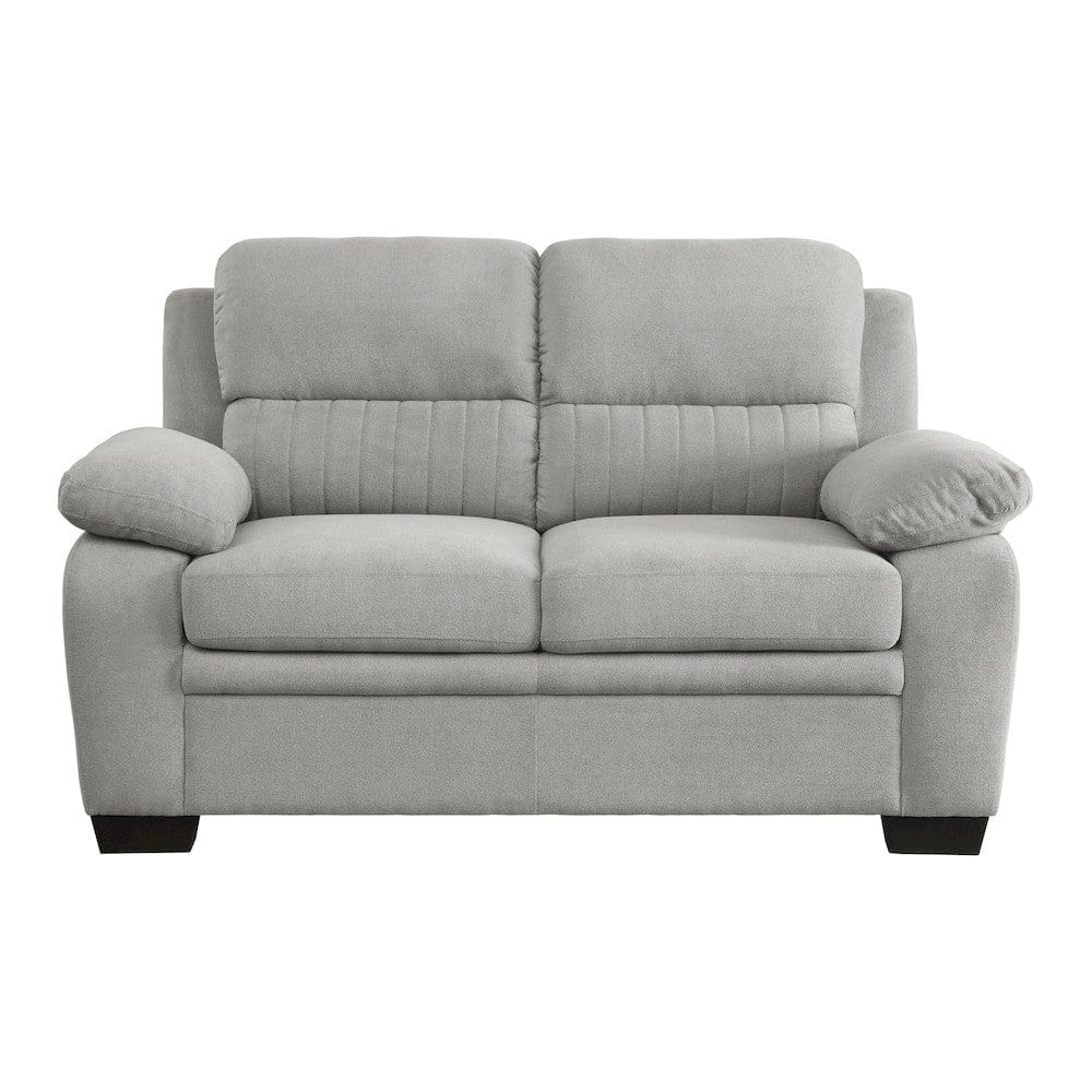 Homelegance  - Holleman Love Seat in Gray - 9333GY-2  view 1