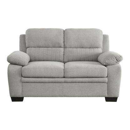 Homelegance  - Holleman Love Seat in Gray - 9333GY-2  view 1