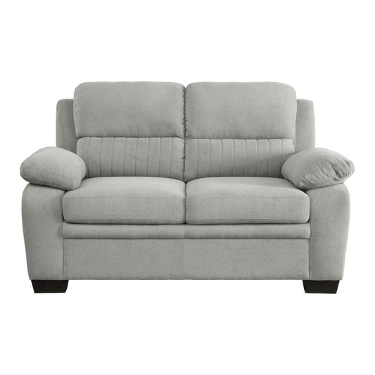 Homelegance  - Holleman Love Seat in Gray - 9333GY-2  view 1