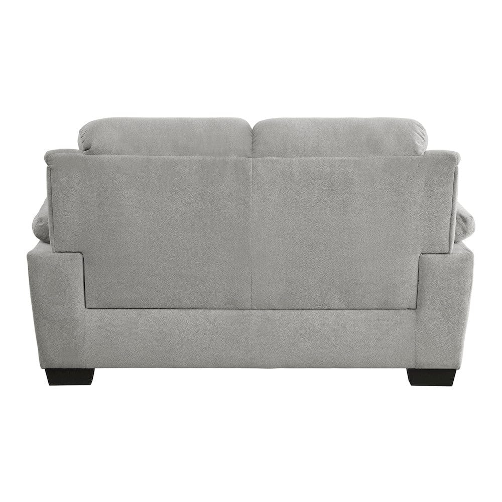Homelegance  - Holleman Love Seat in Gray - 9333GY-2  view 3